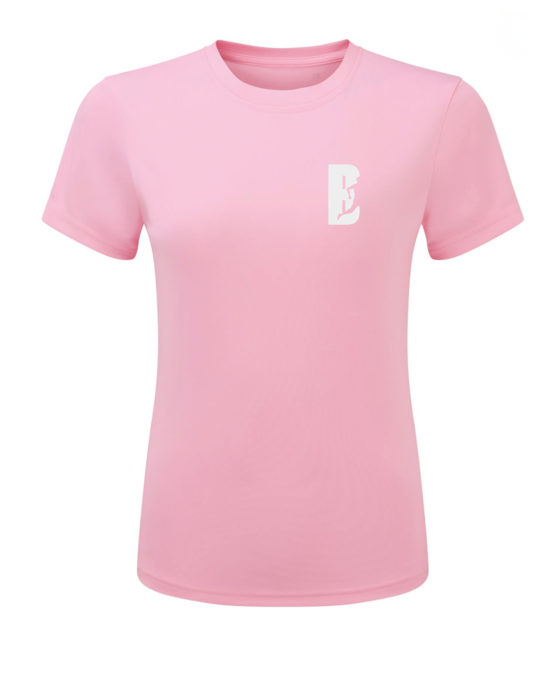 Women's Pink running t-shirt