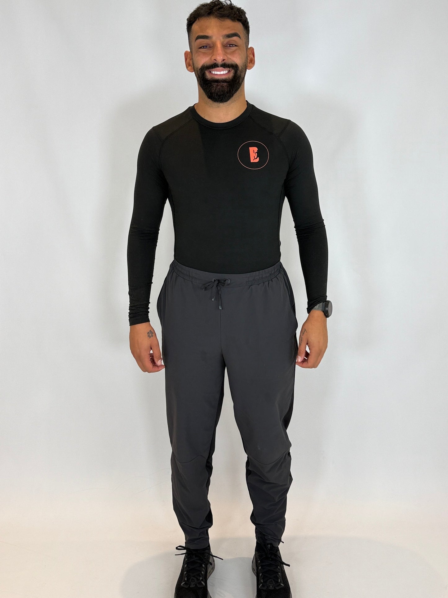 Unisex Black base layer