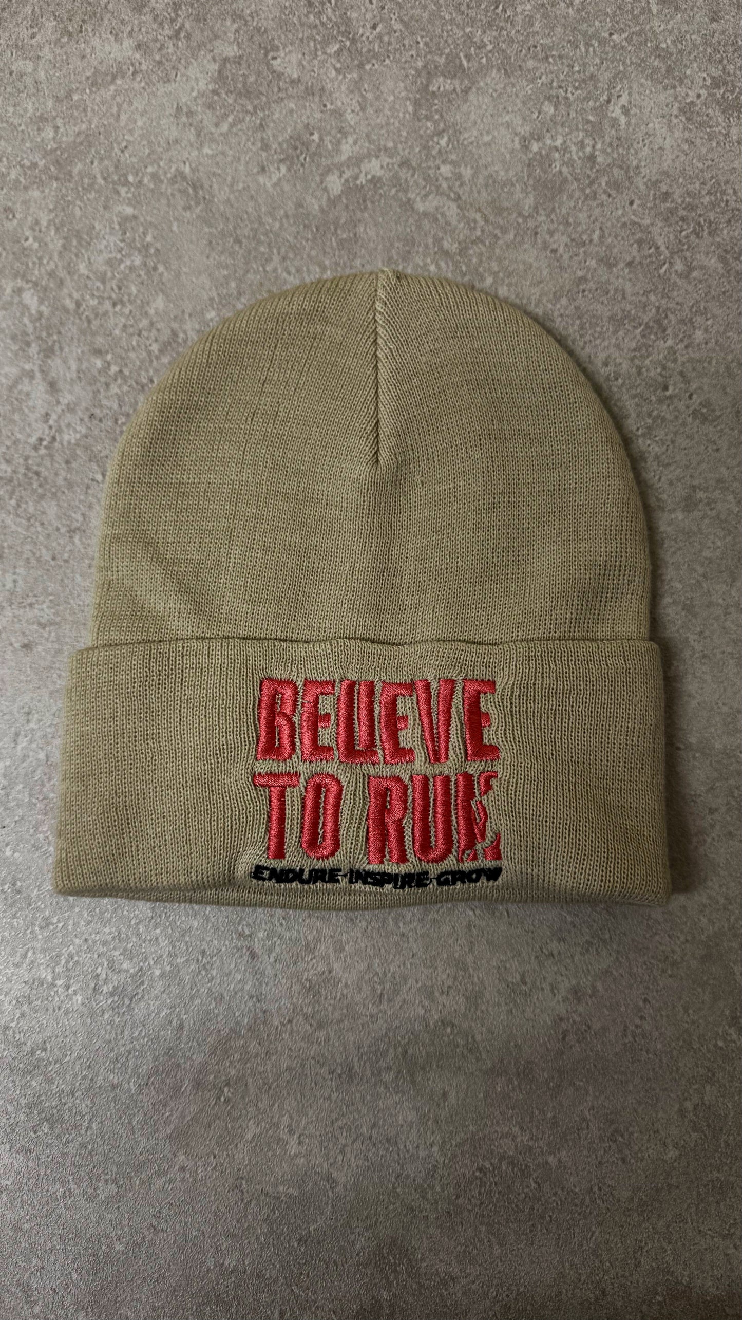 Beige hat